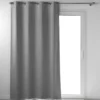 RIDEAU OEILLETS 135X260CM OCCULTANT OCCULTISS GRIS