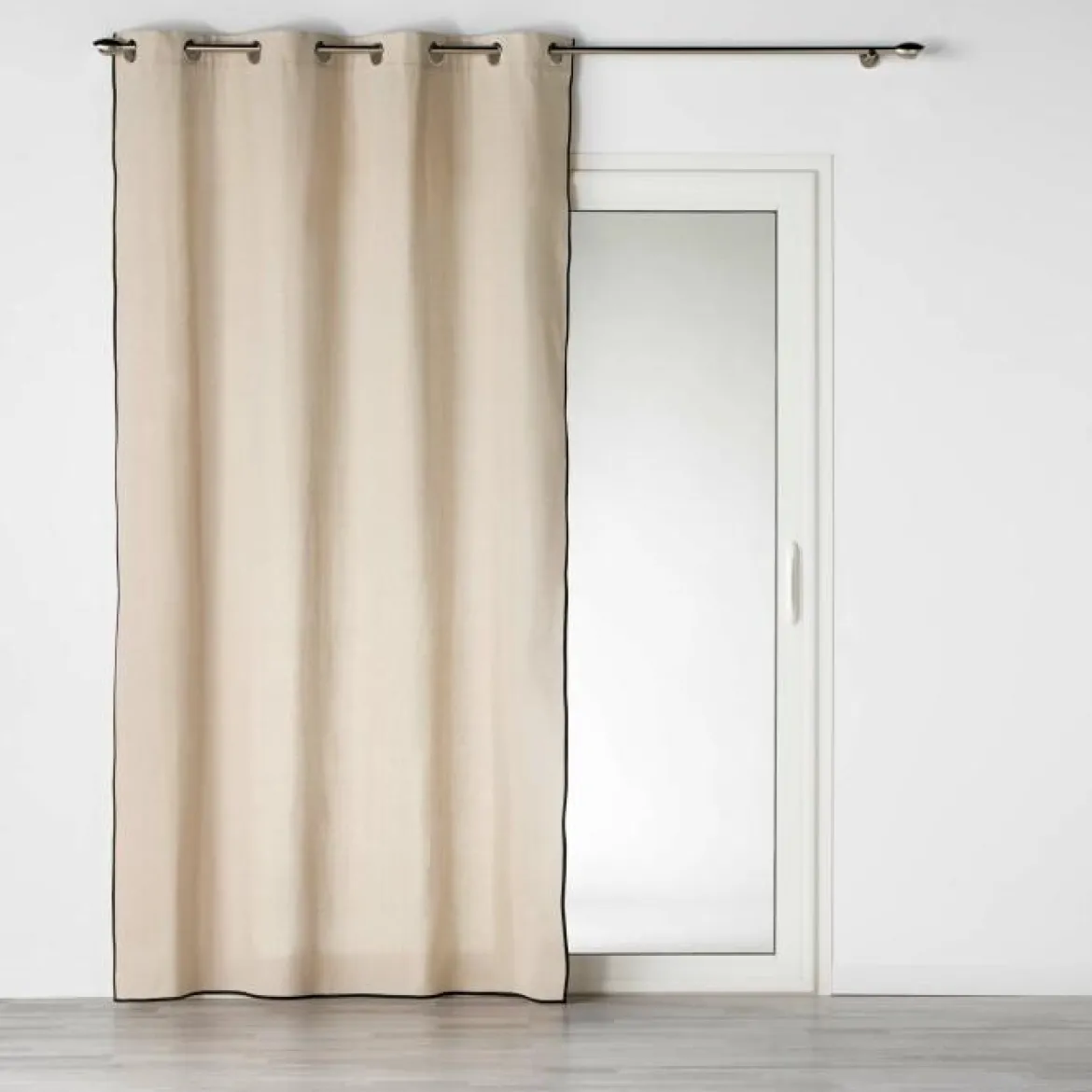 RIDEAU OEILLETS 140X240CM UNI CAPRIA