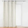 RIDEAU OEILLETS 140X260CM VELOURS METAL MARIUS