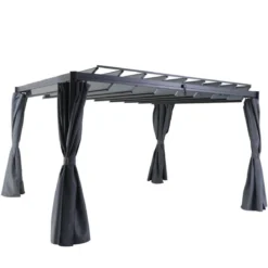 RIDEAUX BELIZE 3X3.8M ARDOISE