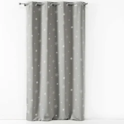 RIDEAU 140 X 240 CM OCCULTANT PHOSPHORESCENT NIGHT GRIS