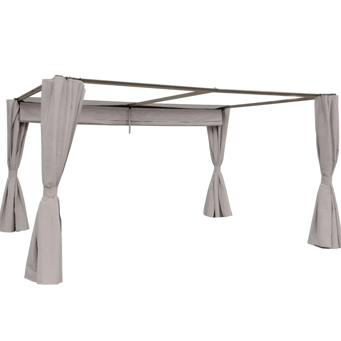 RIDEAUX PALMEIRA 3X4M NOISETTE