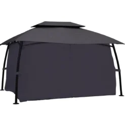 RIDEAUX TONNELLE MALDIVES 4X3M ARDOISE