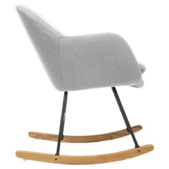 ROCKING CHAIR GRIS PERA