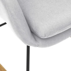 ROCKING CHAIR GRIS PERA