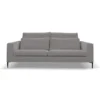 ROMA CANAPE 2 PLACES ARGENT SERENO 693