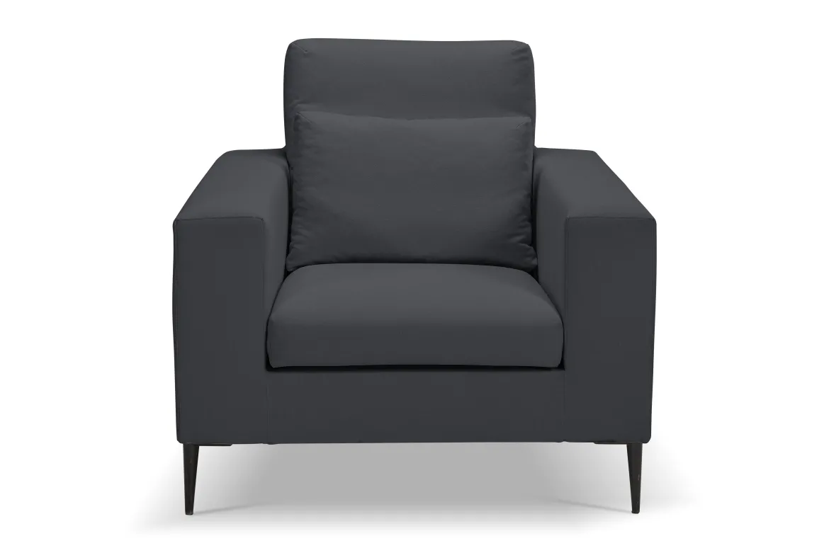 ROMA FAUTEUIL GRIS FONCE SERENO 695