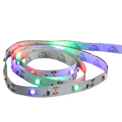 RUBAN LED 1M MULTICOLORE A PILES