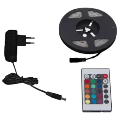 RUBAN LED MULTICOULEUR TELECOMMANDE 5M