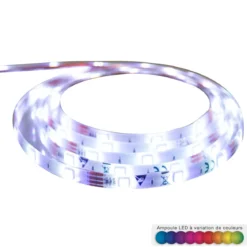 RUBAN LED VARIATION COULEURS L.3M