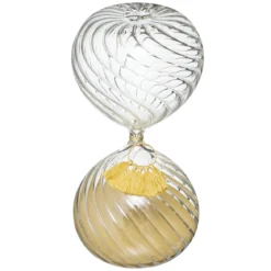 SABLIER POMPON NIGHT H.18.5CM