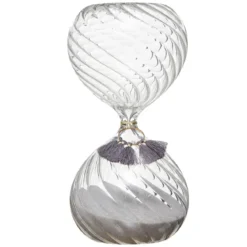 SABLIER POMPON NIGHT H.18.5CM