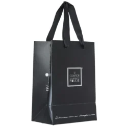 SAC BOUGIE 14X9X20CM NOIR