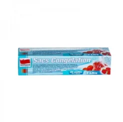 40 SACHETS CONGELATION 1L 18X25CM