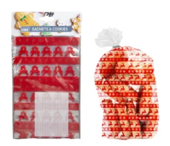 20 SACHETS COOKIE RENNES ROUGE