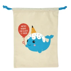 SAC PYJAMA TOILE 35X27CM