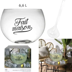 SALADIER A COCKTAIL 6.6L ET LOUCHE
