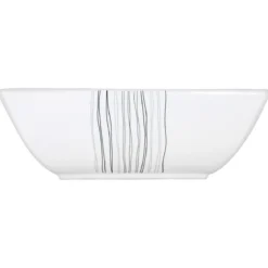SALADIER LIGNES 24,5X24,5CM