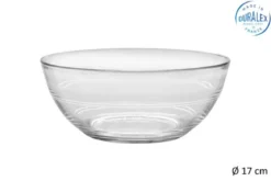 SALADIER LYS TRANSPARENT 17CM