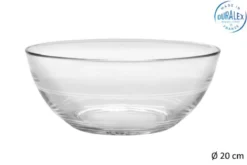 SALADIER LYS TRANSPARENT 20CM