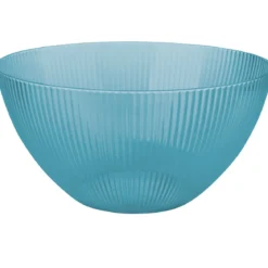 SALADIER RELIEF 3.7L BLEU D.25.5X13CM