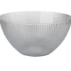 SALADIER RELIEF 3.7L TRANSPARENT D.25.5X13CM