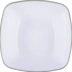 SALADIER SQUARE CHARBON 14CM