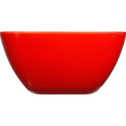 SALADIER SQUARE ROUGE 25CM