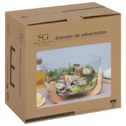 SALADIER VERRE TRANSPARENT ARHA D24CM