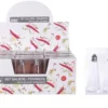 SALIERE ET POIVRIERE TRANSPARENT