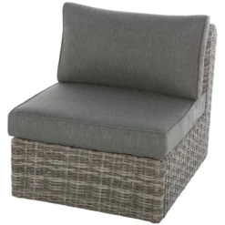 SALON MOOREA ANGLE TERRE D OMBRE 5 PLACES