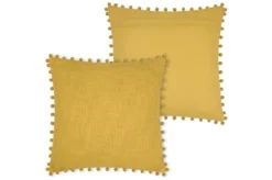 SANCHEZ COUSSIN 40X40CM MOUTARDE