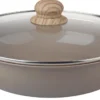 SAUTEUSE CERAMIQUE ALUMINIUM 26CM TAUPE