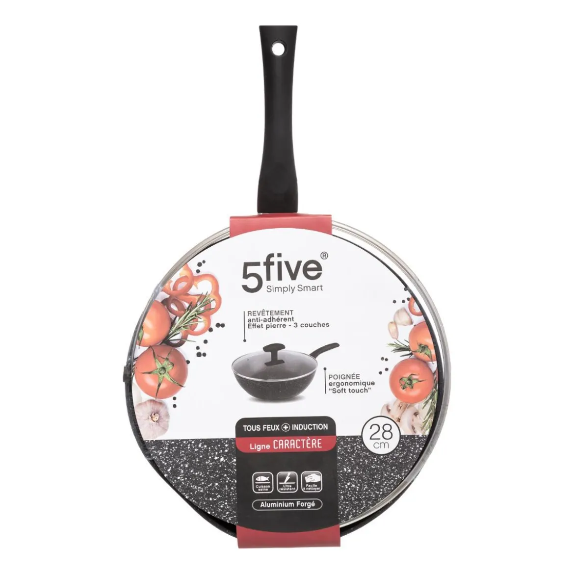 SAUTEUSE 28CM ALUMINIUM FORGE CARACTERE