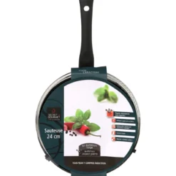 SAUTEUSE 24CM ALUMINIUM FORGE CARACTERE
