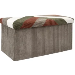 SCOTT COFFRE BANC PLIABLE PATCHWORK COTELE