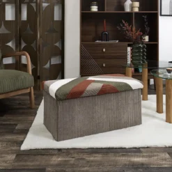 SCOTT COFFRE BANC PLIABLE PATCHWORK COTELE