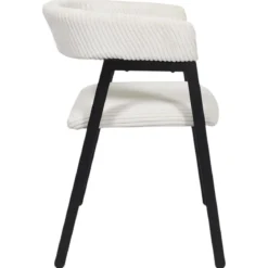 SCOTT FAUTEUIL DESIGN COTELE BEIGE
