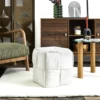 SCOTT POUF COTELE TRESSE BEIGE