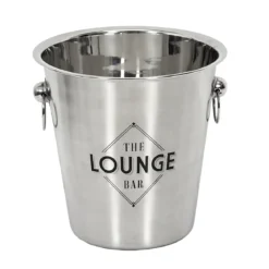 SEAU A CHAMPAGNE ACIER 22CM
