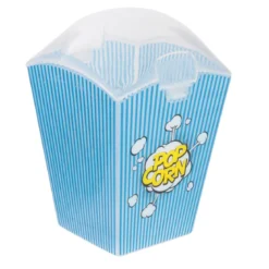SEAU A POP CORN MICRO ONDES 12.5X12.5X18CM
