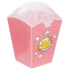 SEAU A POP CORN MICRO ONDES 12.5X12.5X18CM