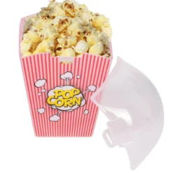 SEAU A POP CORN MICRO ONDES 12.5X12.5X18CM
