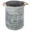 SEAU ZINC METAL D.22.5X24.3CM