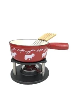 SERVICE A FONDUE ALPAGE 9 PIECES 19.5CM