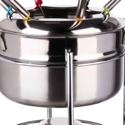 SERVICE A FONDUE 6 PERSONNES INOX