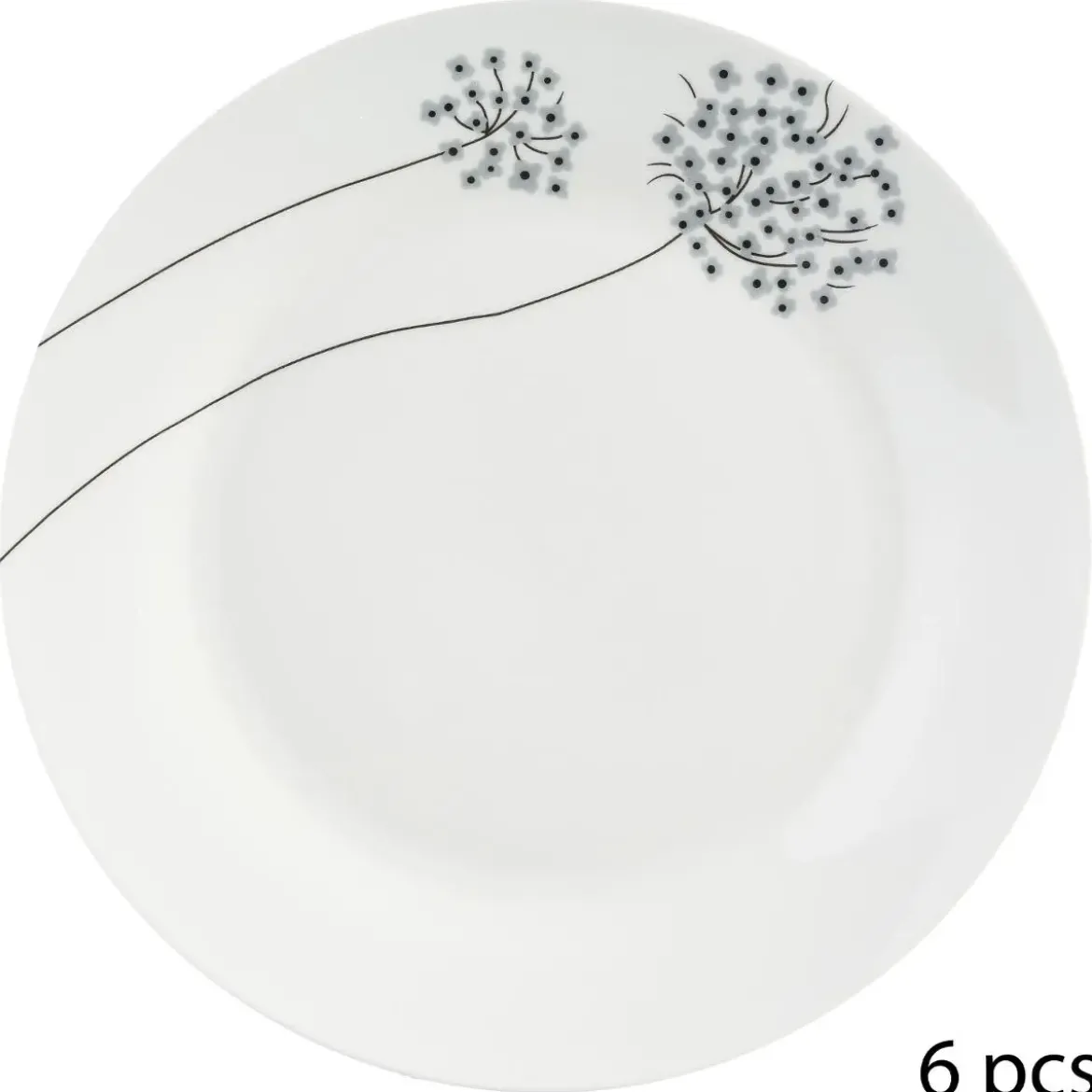 SERVICE 19PCS FLEUR LEGERE GRI
