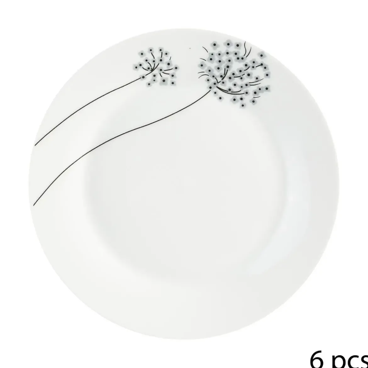 SERVICE 19PCS FLEUR LEGERE GRI