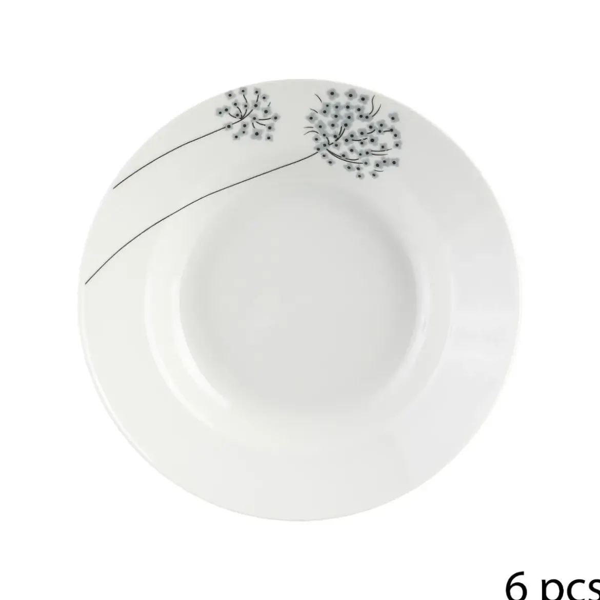 SERVICE 19PCS FLEUR LEGERE GRI