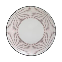 SERVICE 18 PIECES LUNIS ROUGE
